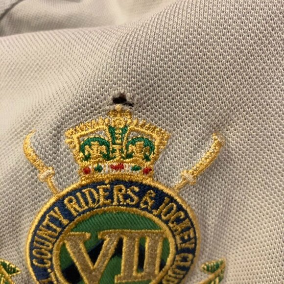 Polo Ralph Lauren Polo Shirt Men's XL Big Pink Pony Country Riders Jockey Club - Picture 3 of 10